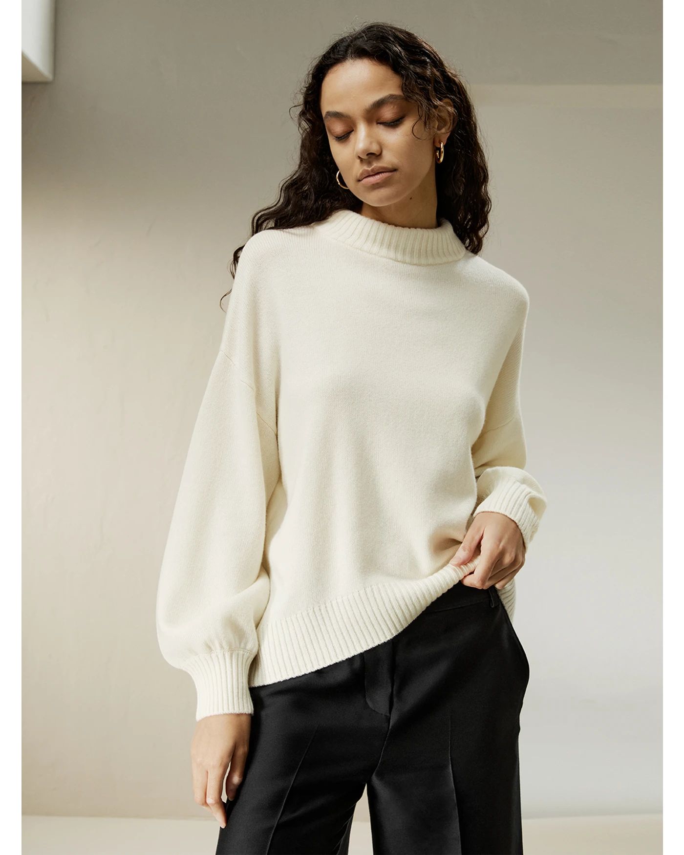 Der Cape-Pullover | LilySilk