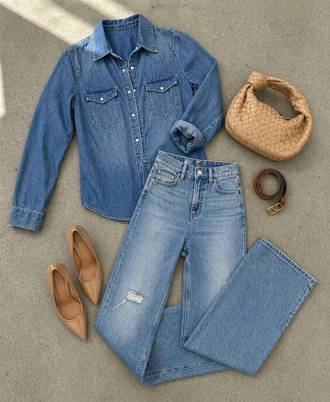 Denim on Denim 🤍

#denim #datenight #westernstyle

#LTKWorkwear #LTKFestival
