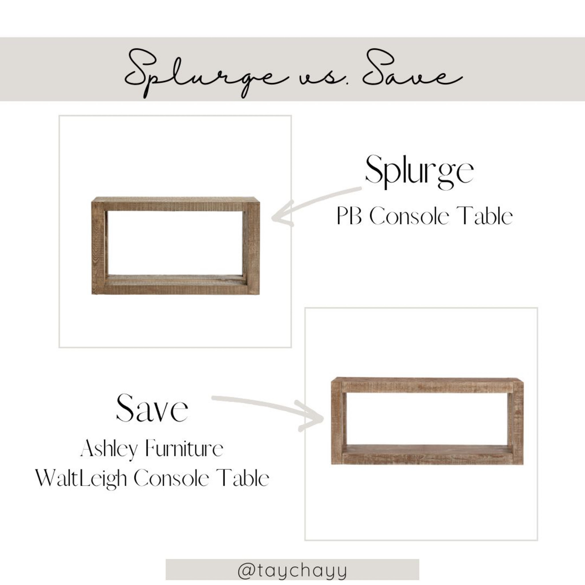 Splurge vs. Save Rustic Console Table

#LTKFind #LTKhome