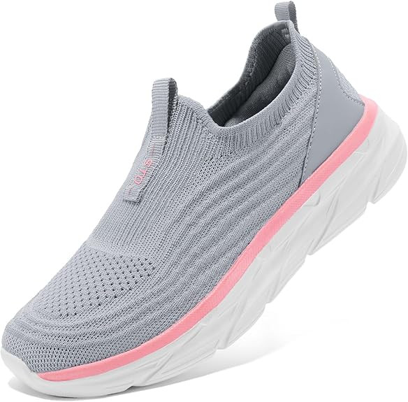 STQ Womens Walking Shoes Slip On Tennis Shoes Comfortable Lightweight Memory Foam Orthopedic Snea... | Amazon (US)