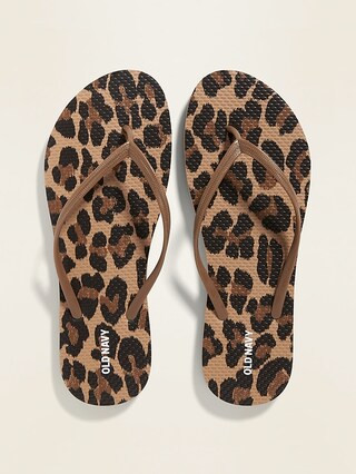 Patterned Flip-Flops for Women | Old Navy (US)