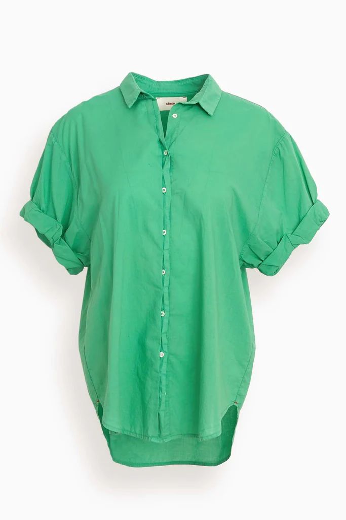 Channing Shirt in Leaf Green | Hampden Clothing