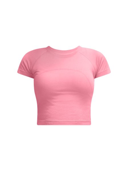 Swiftly Tech Cropped Short-Sleeve Shirt 2.0 | Women's Short Sleeve Shirts & Tee's | lululemon | Lululemon (US)