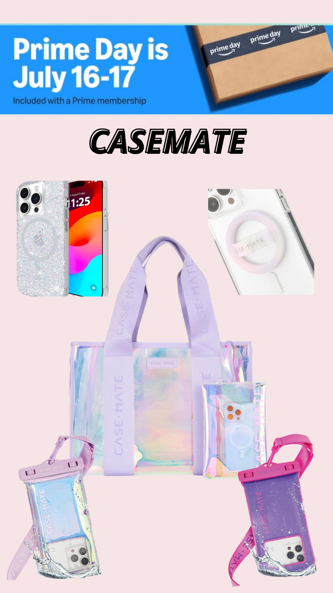 Casemate items on sale for Amazon Prime Day! 

amazon must haves, amazon finds, amazon sale, prime day deals, amazon prime day, casemate, casemate large beach tote, iridescent phone case, iridescent beach tote, water proof phone pouch, iphone magsafe case, iphone case, iphone waterproof pouch 

#LTKItBag #LTKSaleAlert #LTKSwim