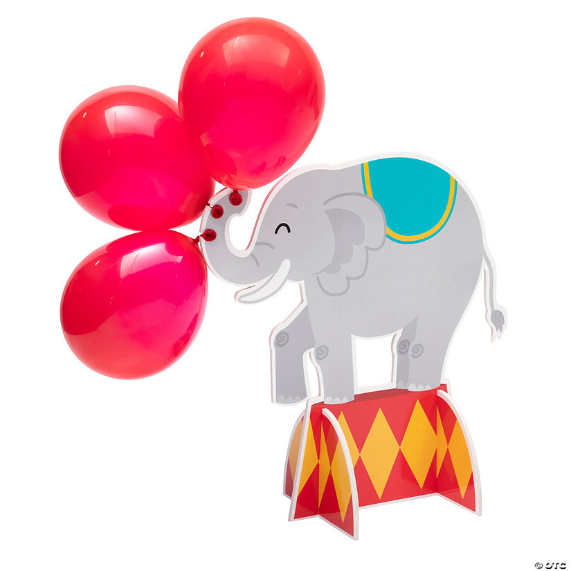 Carnival Balloon Centerpiece - 4 Pc. | Oriental Trading Company