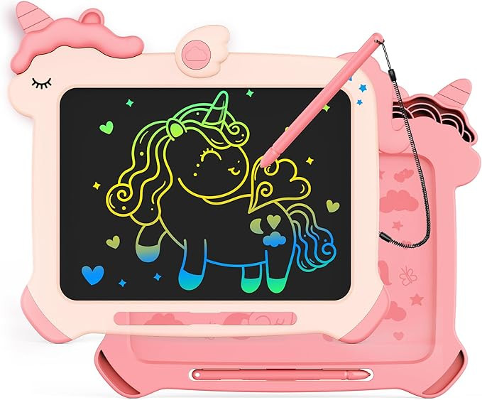 KOKODI LCD Writing Tablet, Unicorn Toys for Girls 3 4 5 6 7 8 Years Old, Colorful Toddler Doodle ... | Amazon (US)