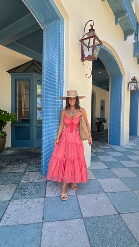 Seaside vacation exploring outfit
Dress in a size small - true to size 
Shoes - true to size 
Necklace- I made it. But linked a similar one

#amazonfashion #springdress

#LTKfindsunder50 #LTKstyletip #LTKtravel