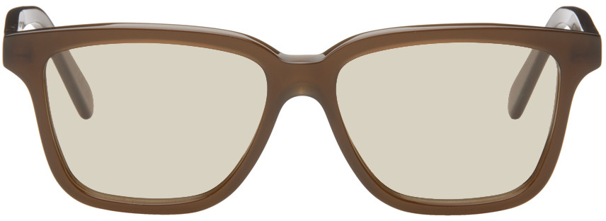 TOTEME Brown 'The Squares' Sunglasses | SSENSE