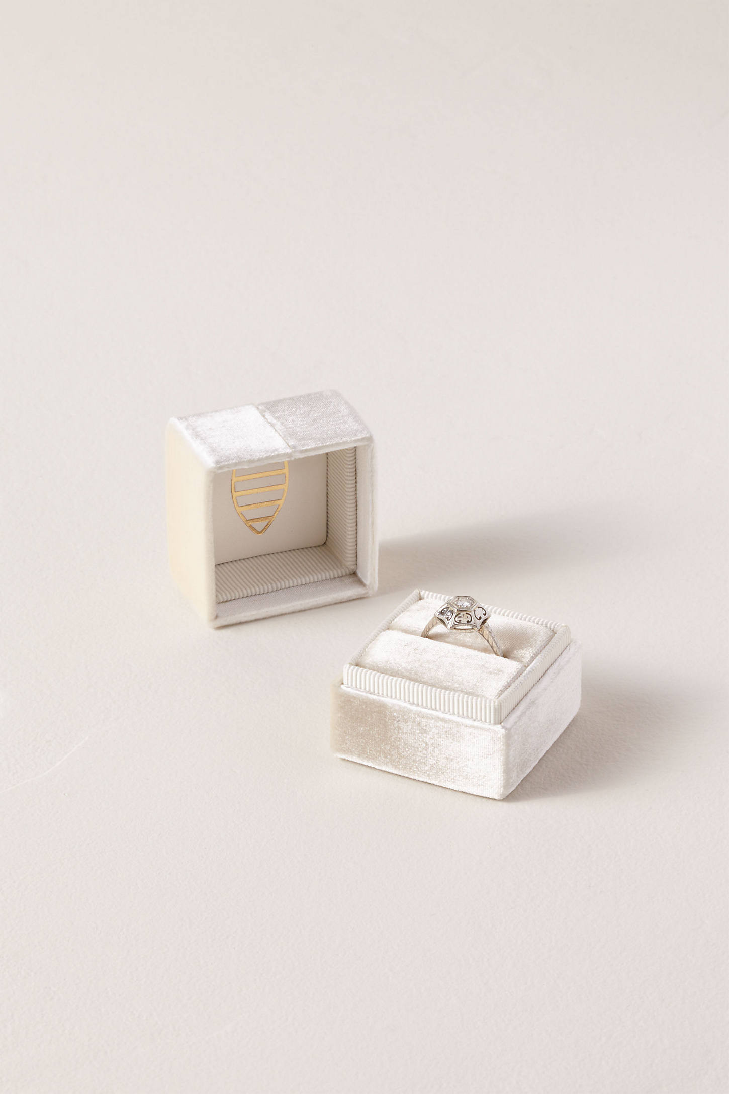 Mrs. Box Velvet Ring Box | Anthropologie (US)