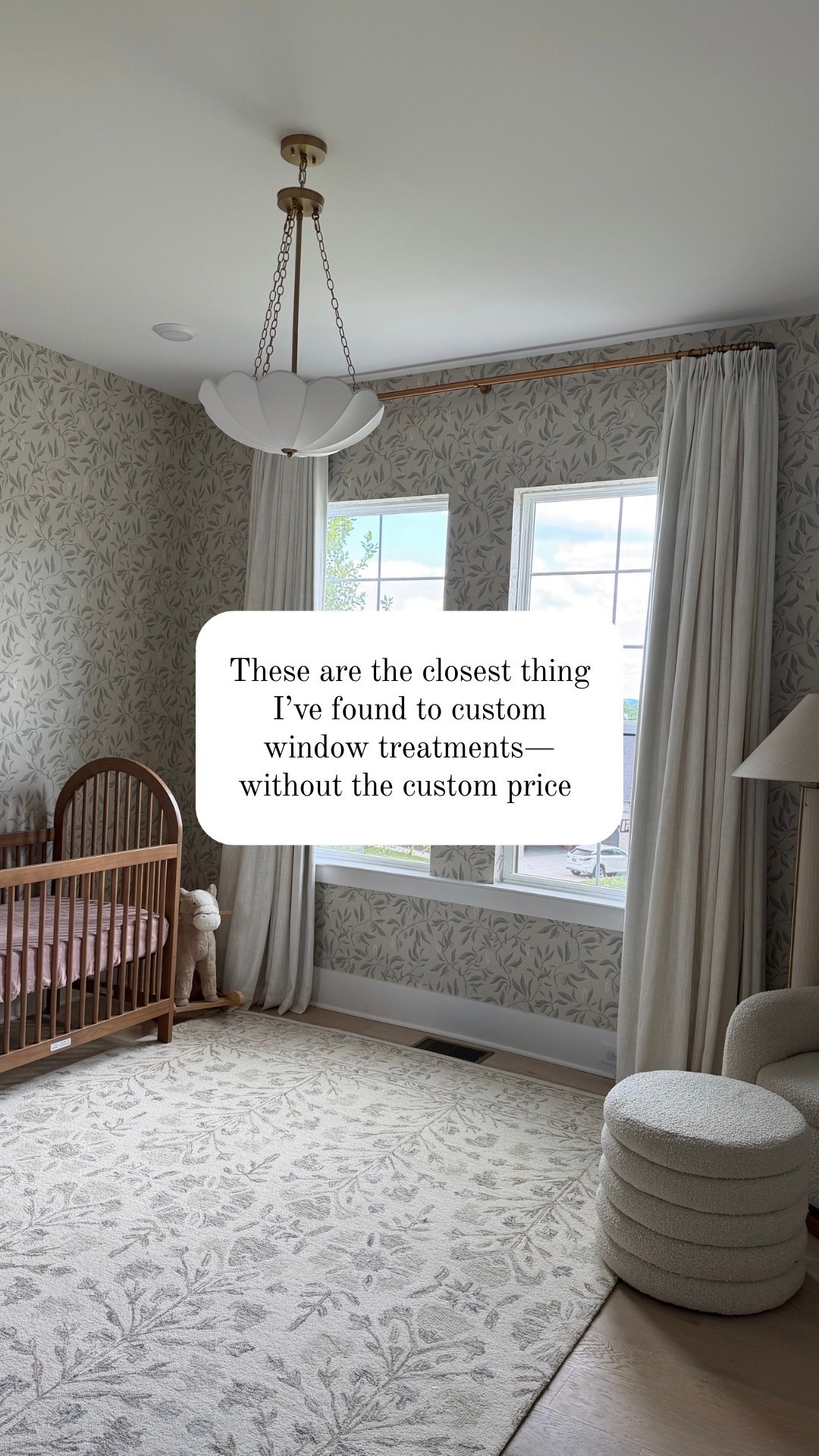 Custom window treatments without the custom price tag

#LTKSaleAlert #LTKHome #LTKstorytime