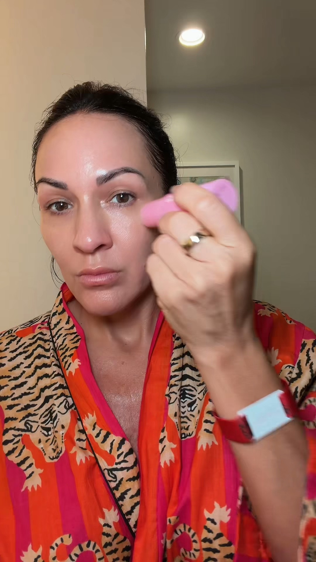 Recently discovered this stick and I swear there's magic to it.
I've been using it for a couple months now, and it literally just just plumps up my skin and gives it a flawless look.