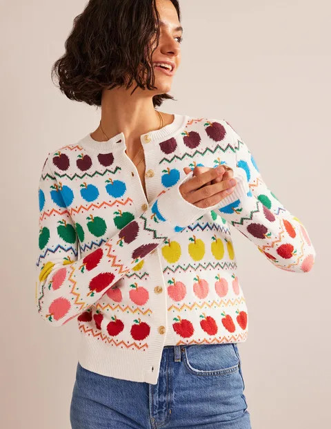 Edie Fair Isle Cardigan | Boden (US)