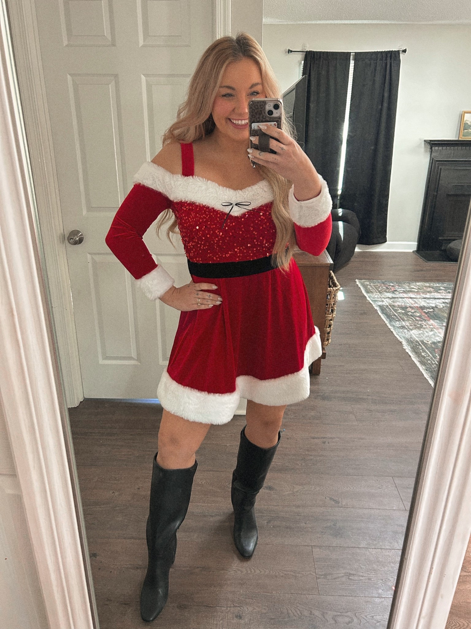 Cutest holiday dress!!! Wearing a size medium! 

#LTKHoliday #LTKSeasonal #LTKMidsize