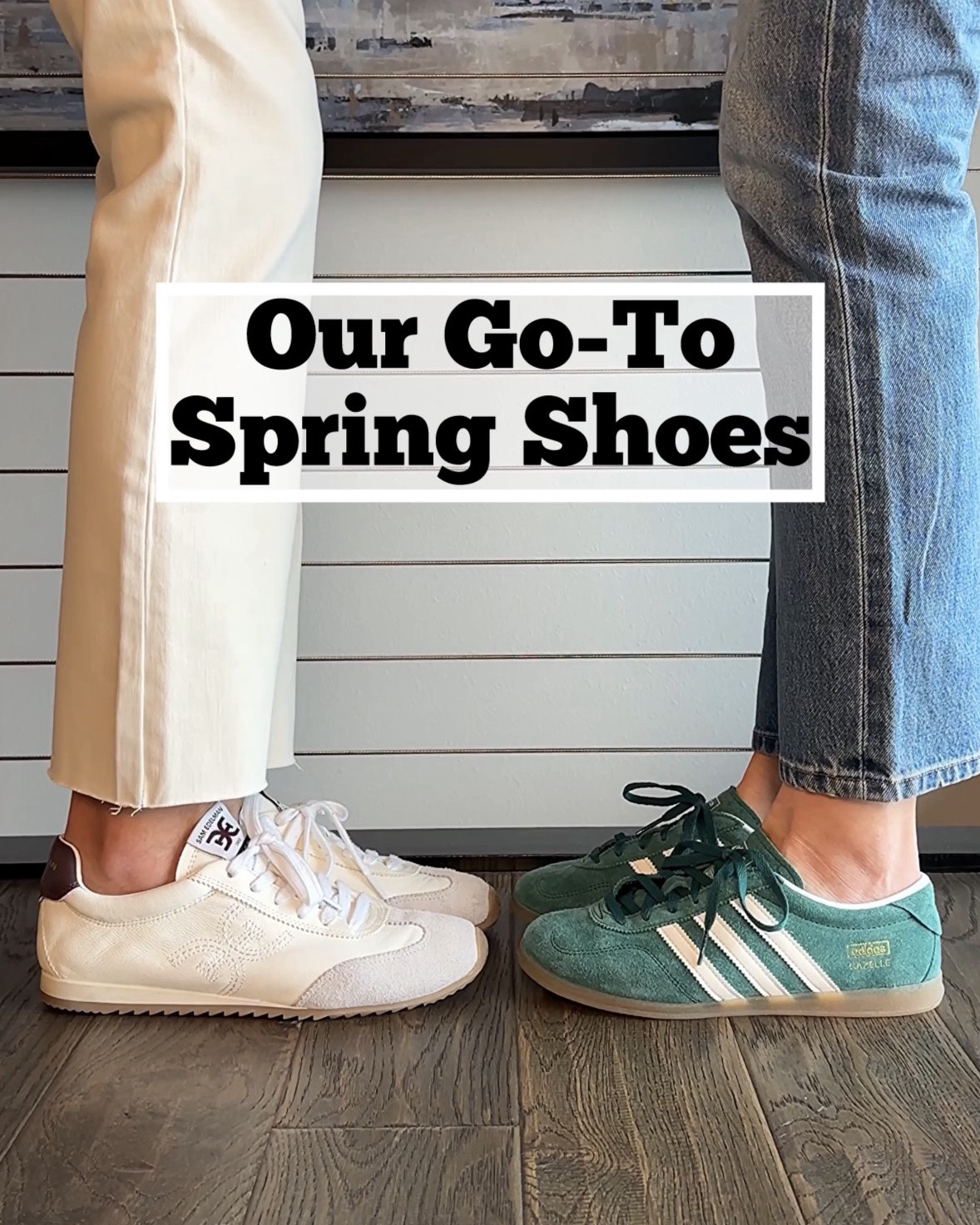 The biggest update to your spring outfits starts with your shoes! This season we added new shoe trends to our lineups. All of these styles pass our test of style + comfort. 

I (Krista) wear a size 9 1/2 and Julie wears a size 7. Which styles are your favorite??


Spring shoes, sneakers, sandals, jelly shoes, ballet flats, platform sandals, wood heel sandals, mules 

Comment SHOP below to receive a DM with the link to this post on my LTK ⬇ https://liketk.it/64sEY #ltkover40 #ltkgrwm #ltkootd

#LTKootd #LTKOver40 #LTKSaleAlert