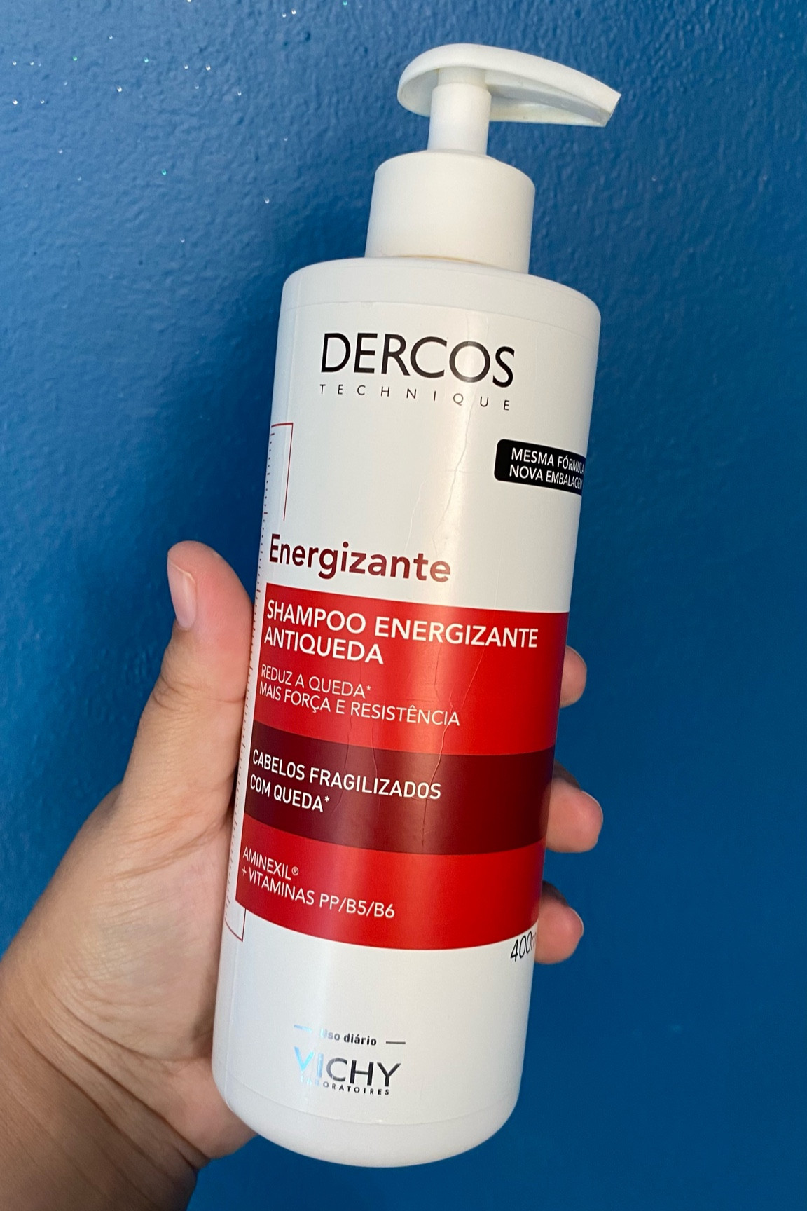 ✨ Shampoo Dercos Energizante da Vichy✨
Sobre o produto:
• É um tratamento capilar antiqueda
Indicado para cabelos com queda e quebra
Fortalece a fibra capilar
• Limpa muito bem os fios sem ressecar
• Tem Aminexil e vitaminas PP + B5 + B6

✨Uso somente no couro cabeludo (que é o indicado para qualquer shampoo) deixo ele agir por 1 minuto. Ele limpa muito bem, deixa o cabelo soltinho e não resseca nada.
Indico muito esse shampoo, acabou com 90% da minha queda, não fico mais sem, pois realmente eu tive resultados! #LTKGift


#LTKbrasil #LTKsalealert #LTKbeauty