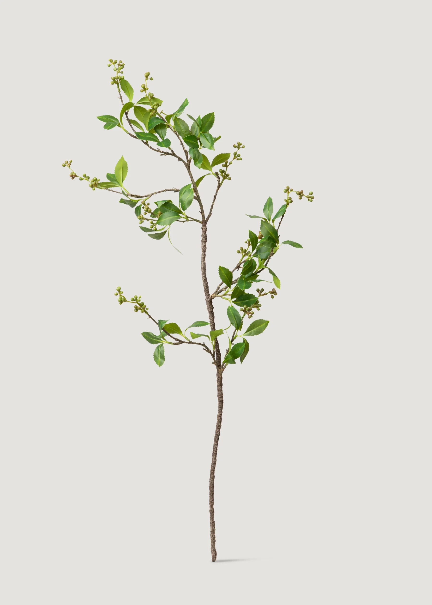 Green Chokeberry Branch | Artificial Berries at Afloral | Afloral