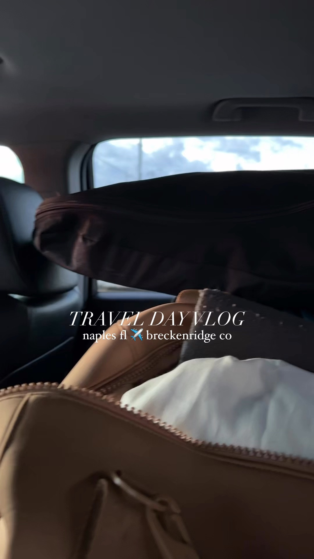 travel day vlog ✈️   Ski trip, winter trip, travel day 