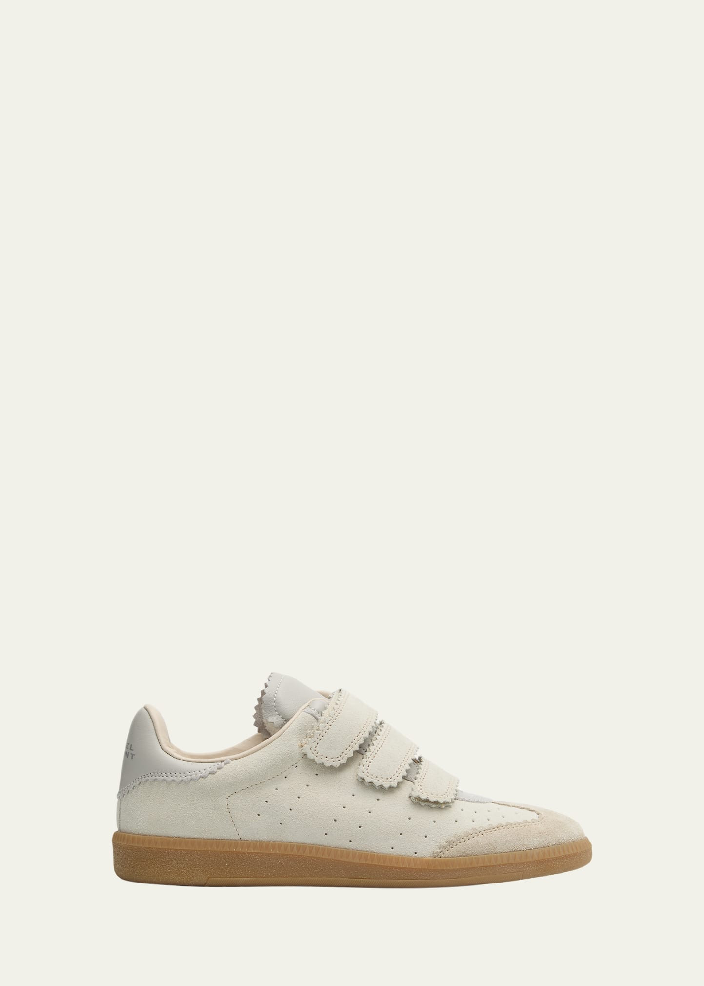Isabel Marant Beth Mixed Leather Triple-Grip Sneakers | Bergdorf Goodman