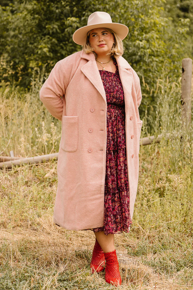 Polly Coat in Pink | Ivy City Co