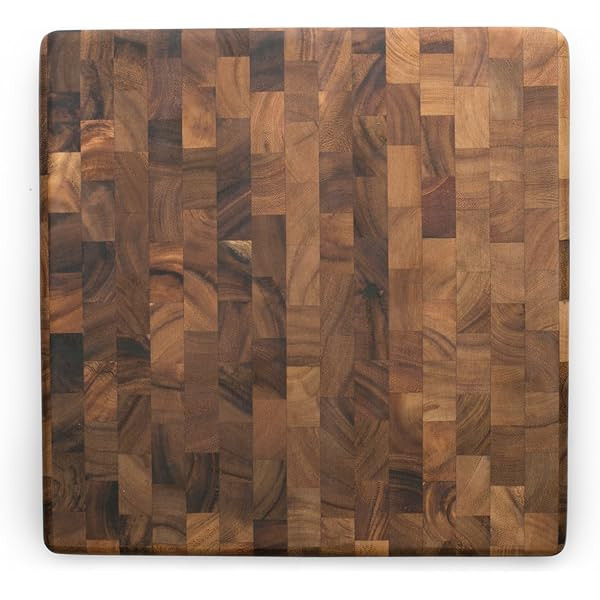 Large Reversible Multipurpose Thick Acacia Wood Cutting Board: 16x12x1.5 Juice Groove & Cracker/B... | Amazon (US)