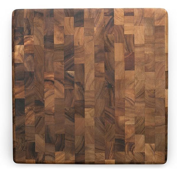 Large Reversible Multipurpose Thick Acacia Wood Cutting Board: 16x12x1.5 Juice Groove & Cracker/B... | Amazon (US)