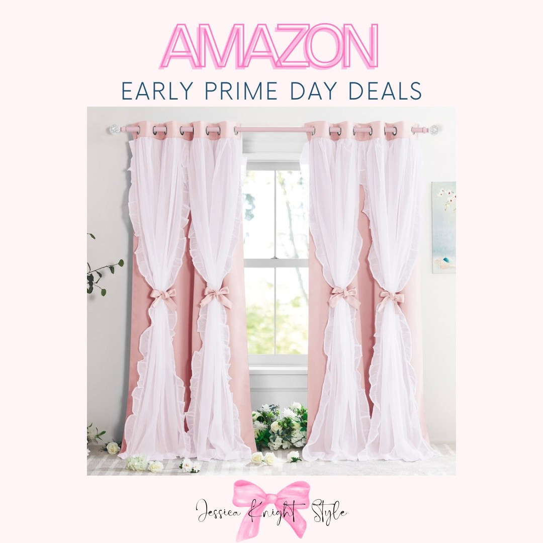 Shop early ✨Prime Day✨ deals! 
These adorable curtains come in different colors and are perfect for any room in your home! 

#LTKHome #LTKSaleAlert #LTKStyleTip