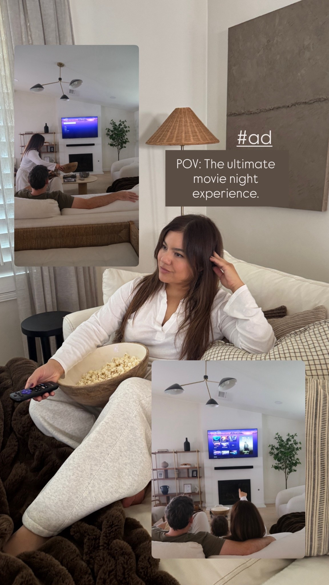 #ad I’ll be here for the holidays - the ultimate movie night experience with Hiro Roku TV @rokuplayer available @target #RokuPartner #TargetPartner #target | @shop.ltk #liketkit

#LTKGiftGuide #LTKCyberWeek #LTKHoliday