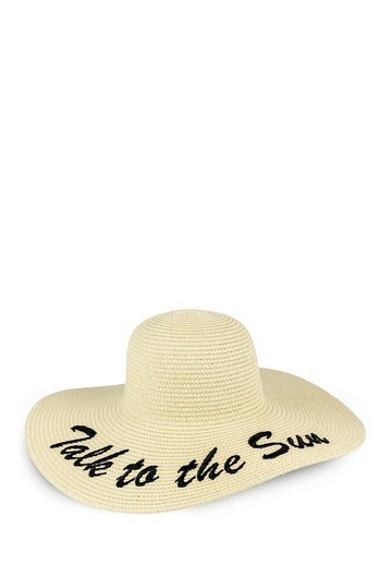 Talk to the Sun Floppy Straw Hat | Nordstrom Rack
