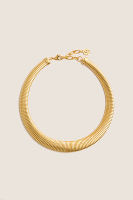 Gold Ribbed Collar | Tuckernuck (US)