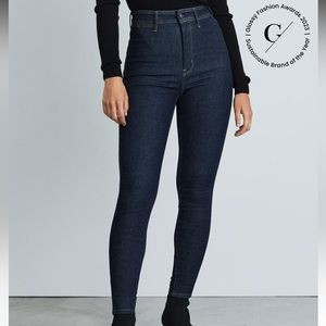 Everlane the way high skinny jean gently worn and new with tag dark wash jean | Poshmark
