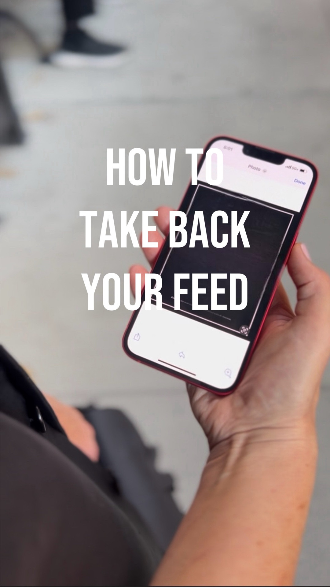 Hoping to see more of what I care about, what inspires me and what I want to support on my feed 🙌🏻❤️