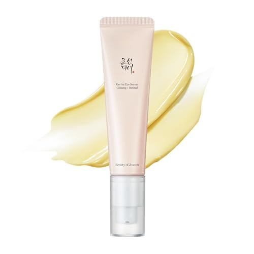 Beauty of Joseon Revive Eye Serum with Retinal Niacinamide Correction for Puffy Eye Bags Fine Lines Dark Circles Wrinkles, Korean Skin Care 30ml, 1 fl.oz | Amazon (US)