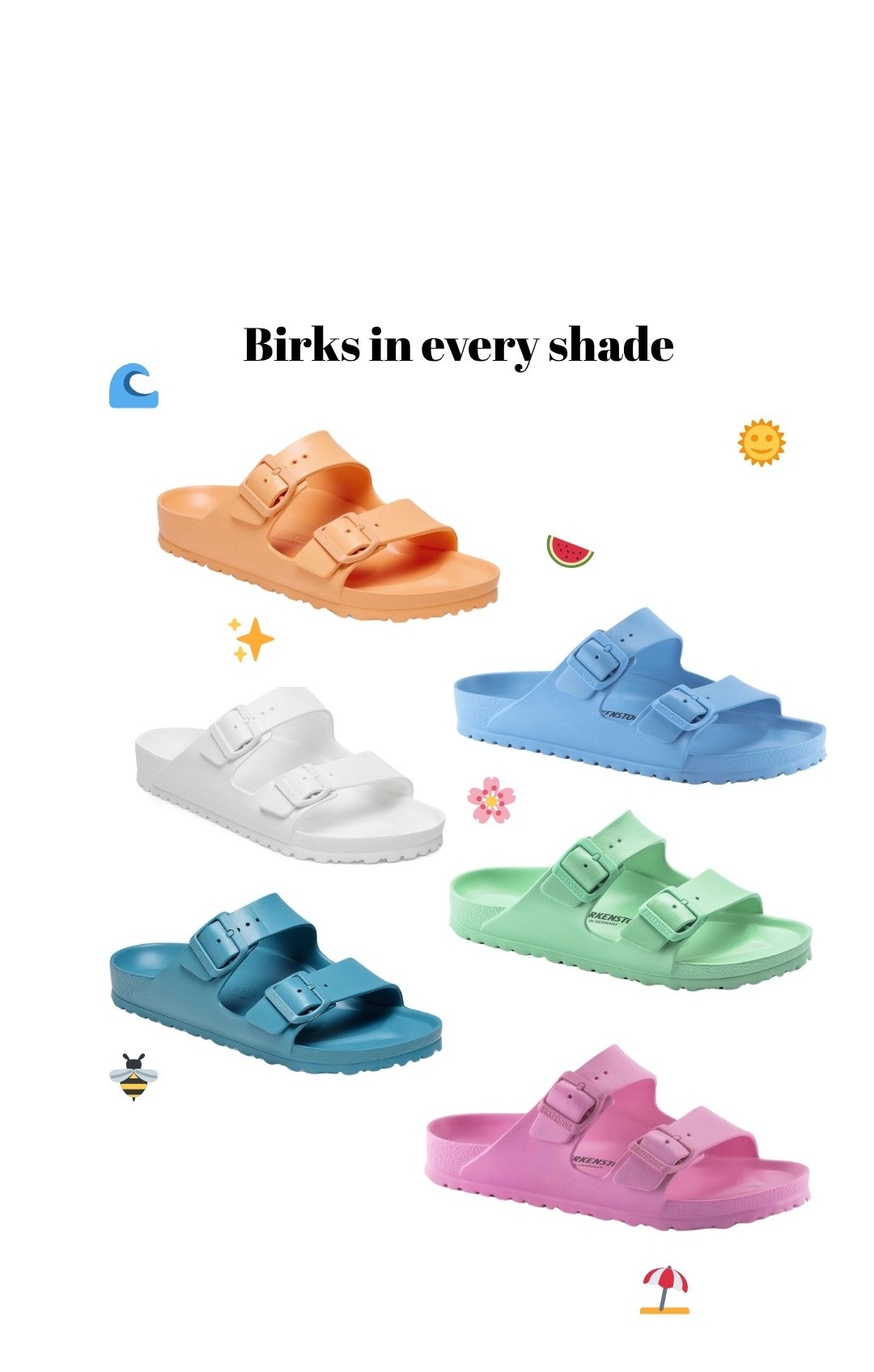 Colorful Birks are officially my summer personality 🩷💙💚 Easy, comfy, and toddler-chasing approved. @Birkenstock US

#LTKmomlife #LTKSwim #LTKSeasonal