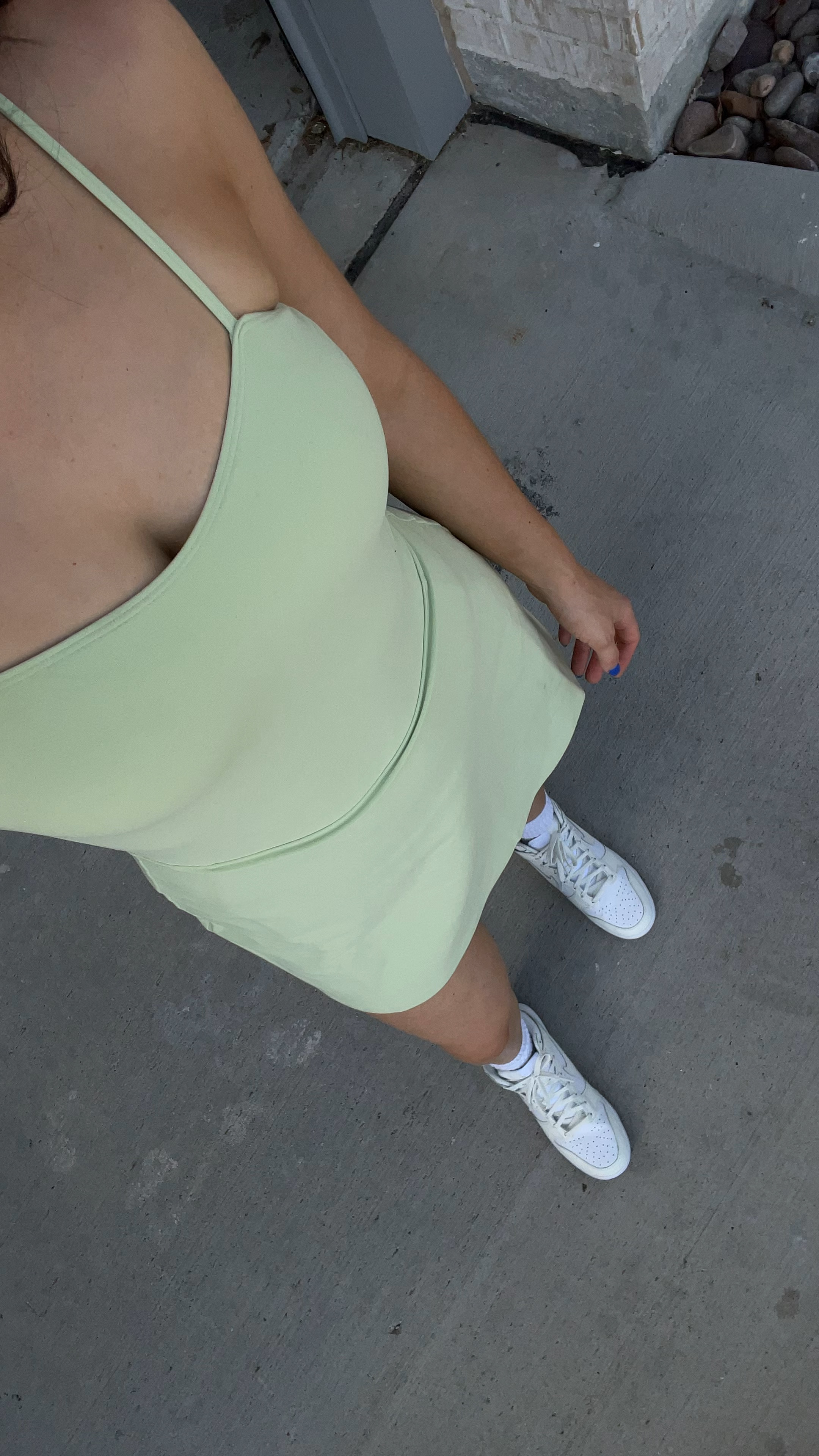 Wearing a size medium. 
✨🫶🏼💚✨