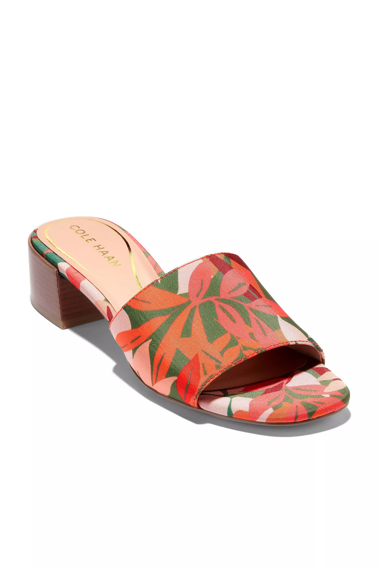 Cole Haan Calli Single Band Block Heel Slide Sandals | Anthropologie (US)