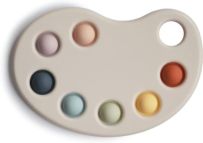 mushie Paint Palette Press Toy | Amazon (US)