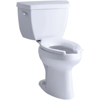 Highline Classic Comfort Height 2 Piece Elongated 1.0 GPF Toilet with Pressure Flush Technology | Wayfair North America