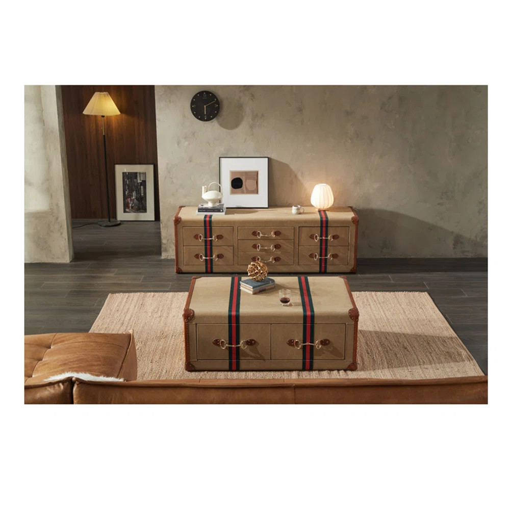 High luxury TV stand tea table combination | Wayfair North America