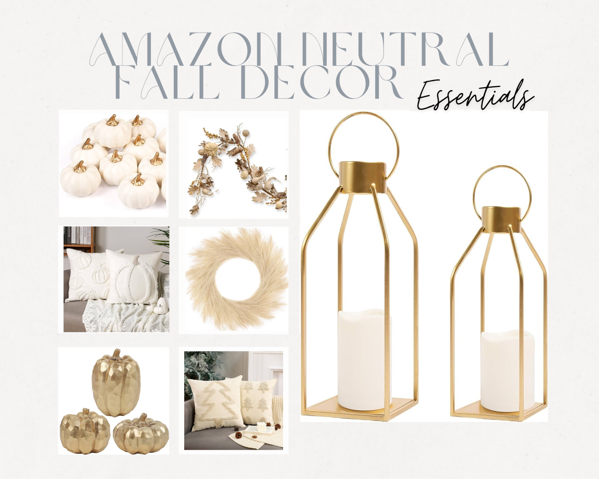 🍂 Elevate your space with cozy, neutral fall vibes! 🍂

I’ve put together my favorite fall decor picks on Amazon that bring a warm, inviting touch to any home. Think natural textures, soft neutral tones, and pieces that seamlessly transition through the seasons. Perfect for creating that cozy, autumnal feel without going overboard on bold colors! From woven baskets to plush throws and subtle pumpkin accents, these selections add a stylish, understated touch to your home.

Shop my Amazon fall decor favorites and get ready to embrace all the cozy vibes! 🏡 #FallDecor #NeutralHomeDecor #AmazonFinds #HomeStyling #CozyVibes

#LTKStyleTip #LTKSeasonal #LTKGiftGuide