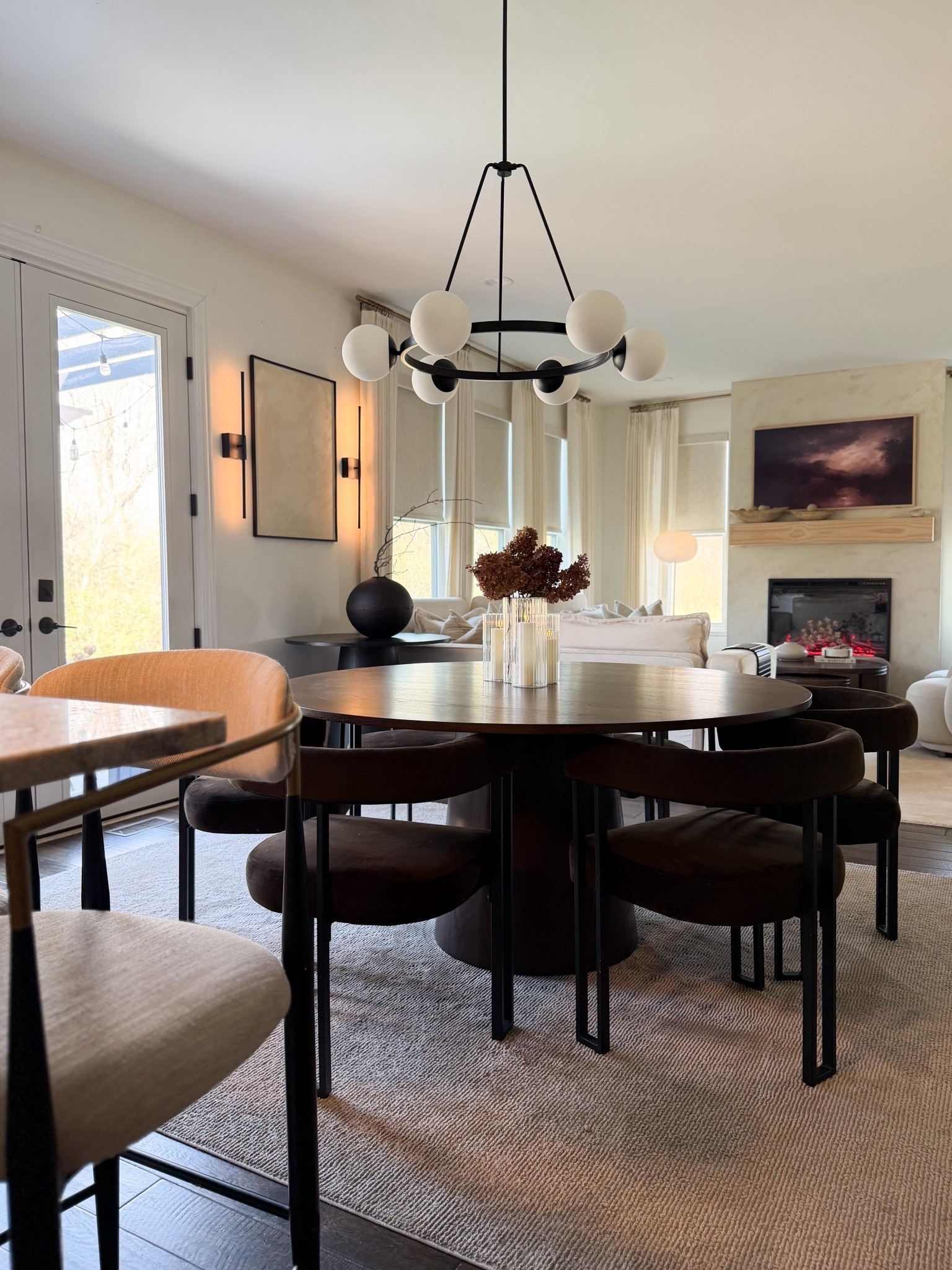 I got a new dining table, I love that it seats 6people comfortably and i mean comfortably. I have the color walnut. 

@Pop Maison 

#LTKHome