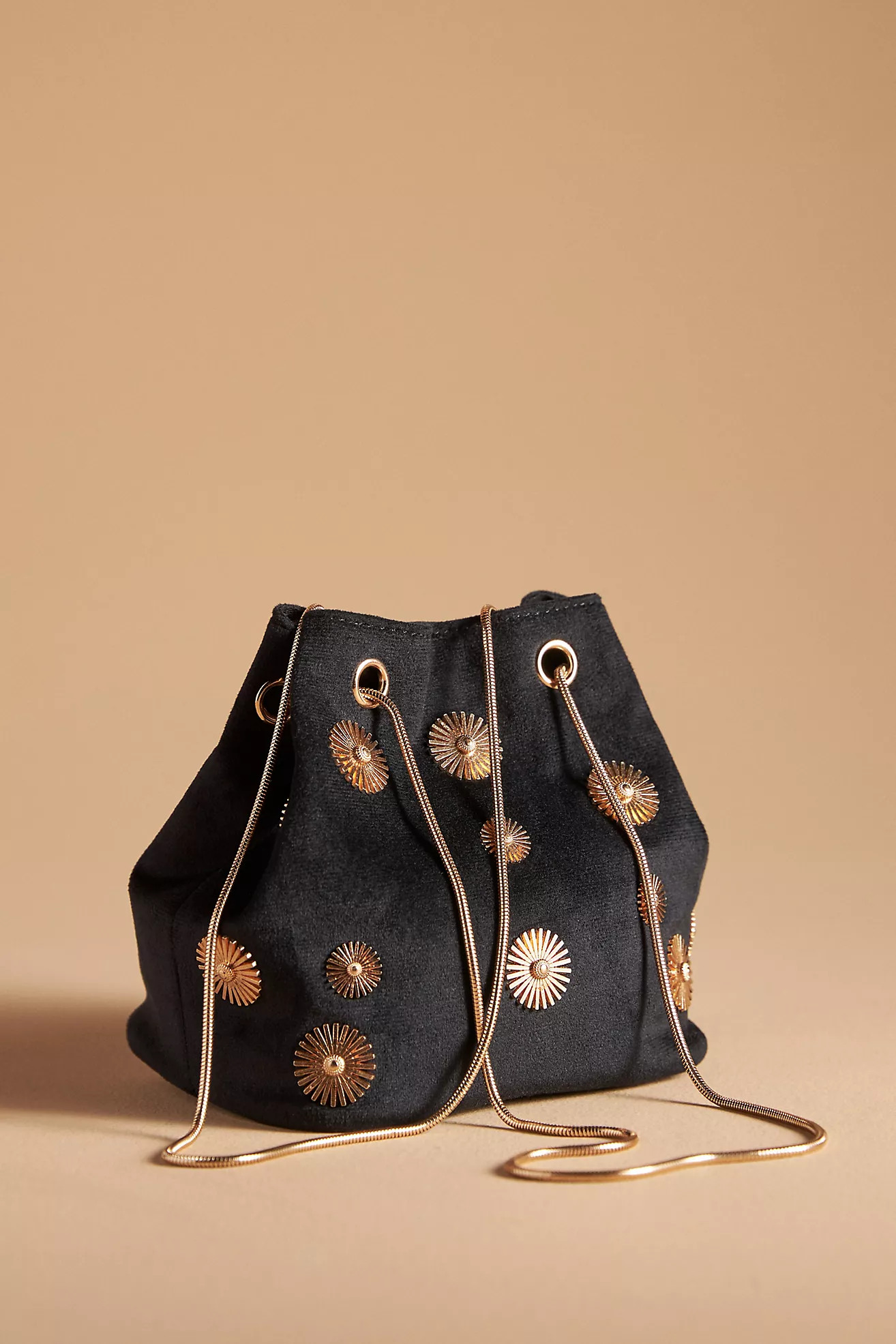 Embellished Velvet Pouch Bag | Anthropologie (US)