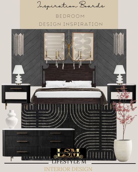 Bedroom design inspiration. Recreate this look for transitional style homes. 

#LTKstyletip #LTKhome #LTKSeasonal