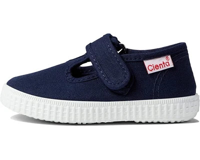 Cienta 50000.77 Navy Velcro T- Strap 31 M EU/13 M US Little Kid | Maisonette