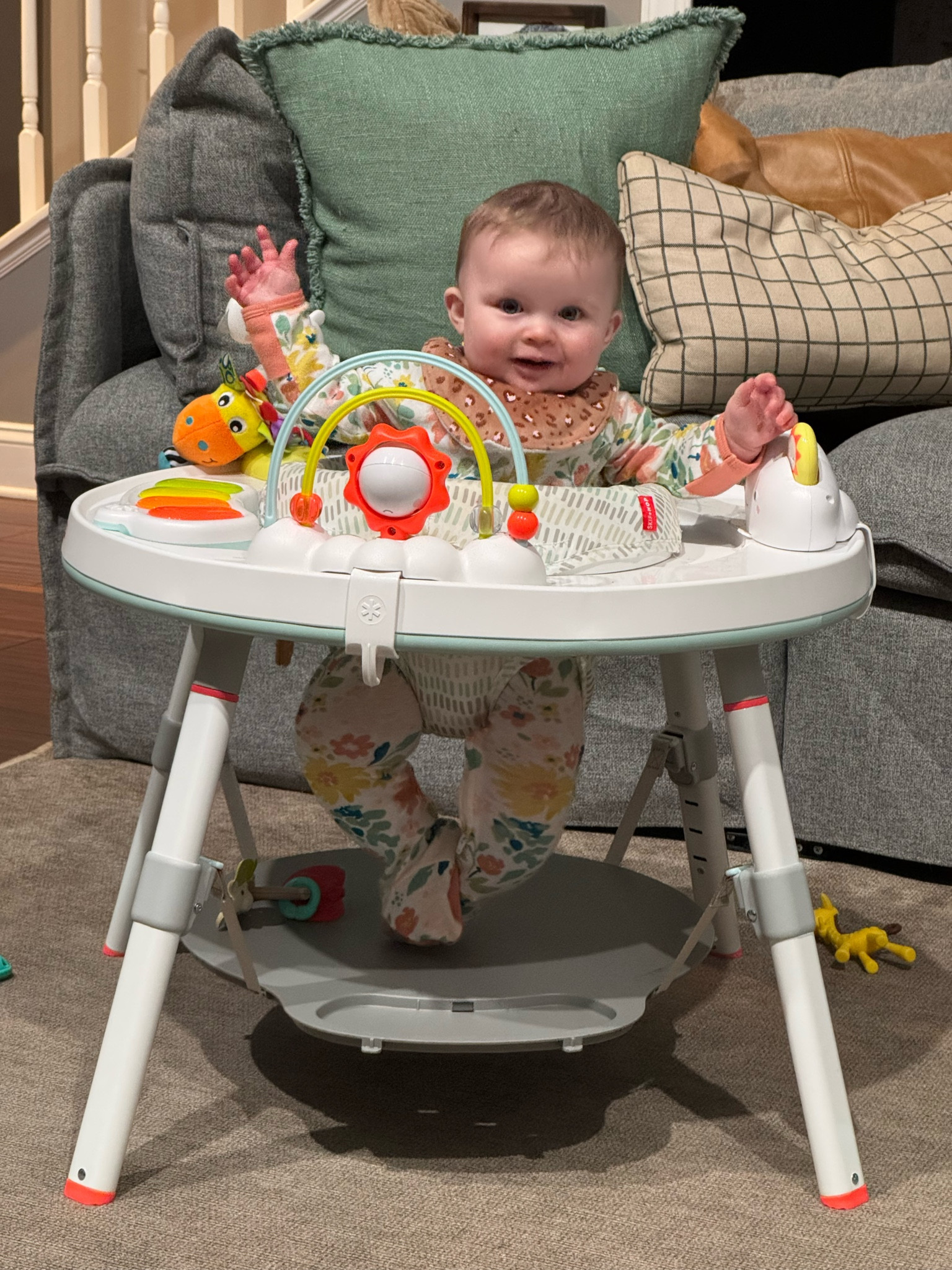 My favorite girl loves to play in her activity center by #skiphop

#LTKFamily #LTKBaby #LTKKids
