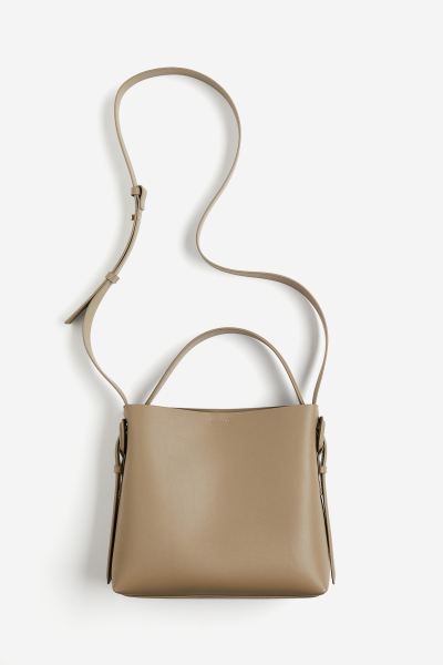 Crossbody Bag - Dark beige - Ladies | H&M US | H&M (US + CA)