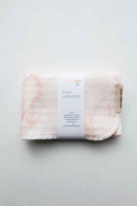 Haga clic para obtener más información sobre Face Cross 100% algodón orgánico |Rubor Mármol, Reutilizable, Lavable