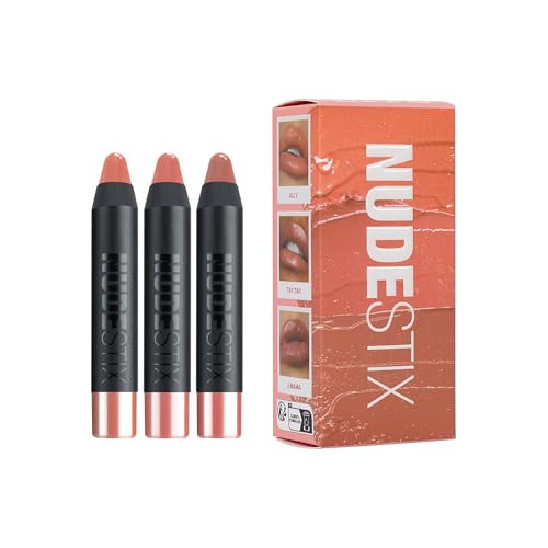 Nudestix Nude Natural Lips Kit – 3-Piece Mini Gel Color Lip + Cheek Balm Set in Hydrating Nude Shades | Co-Founder Curated, Glossy Finish, Vegan & Clean Beauty | Limited Edition Lip Set | Amazon (US)