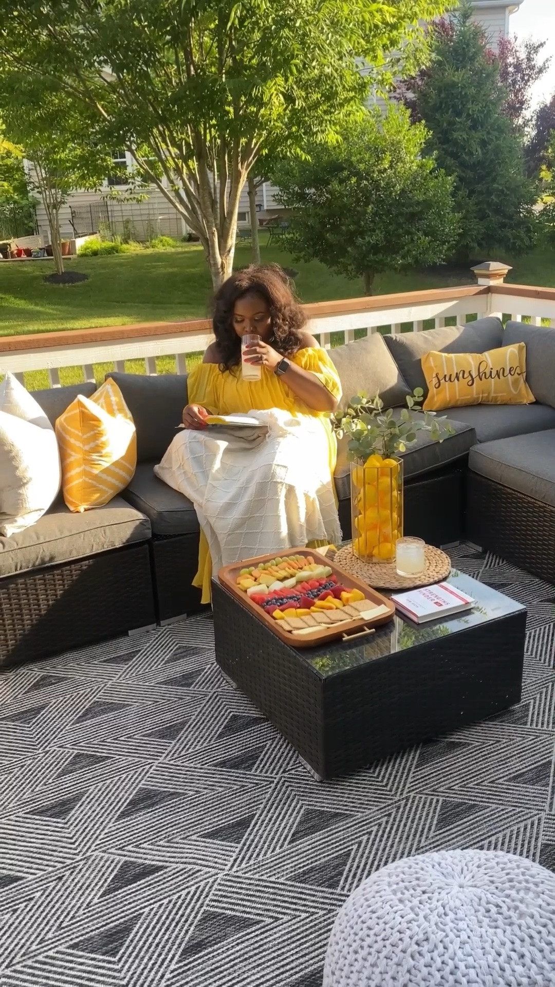 Ready for sunny summer days and cozy summer nights on this patio

#LTKHome #LTKSaleAlert