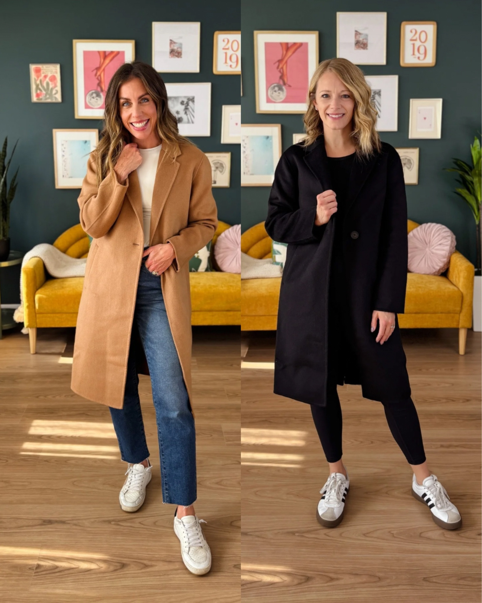 These @landsend wools coats are a classic staple! We are both in an xs!  

#LTKStyleTip #LTKSeasonal #LTKGiftGuide