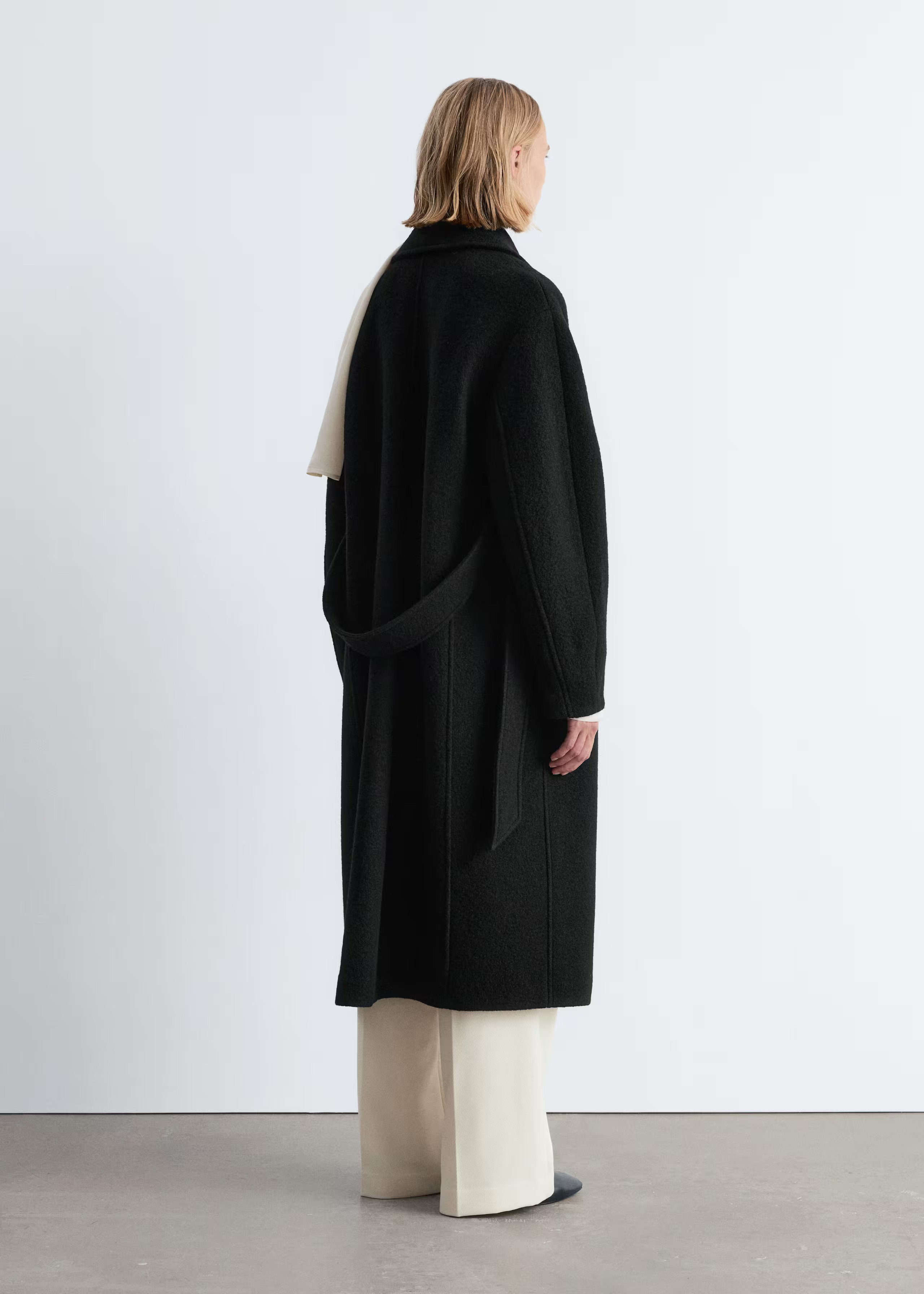 Voluminous Belted Wool Coat | & Other Stories UK